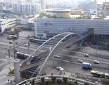 Kirya brug in Tel Aviv, Israël